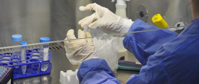 Laboratorio con los equipos necesarios